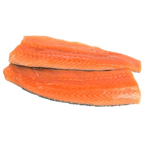 Salmón entero. - Filetes