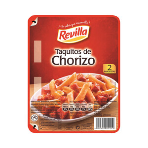 Imagen de REVILLA Taquitos de chorizo extra, envasados en atmosfera protectora REVILLA 2 x 75 g.