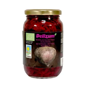 DELIZUM Remolacha en tiras ecológicas DELIZUM 190 g.