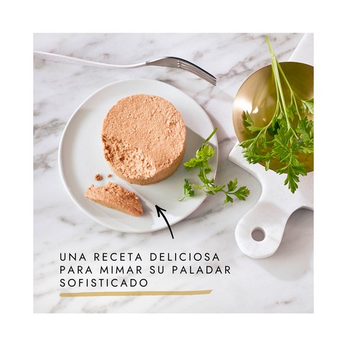 PURINA GOURMET Gold Comida para gatos húmeda, Mousse de Buey GOURMET tarrina 85 g.