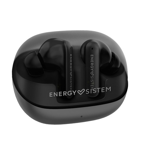 Auriculares inalámbricos Bluetooth ENERGY SISTEM Space Serenity, color negro, autonomía 25 horas..