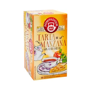 POMPADOUR Infusión de tarta de manzana 18 uds. 40,5 g.