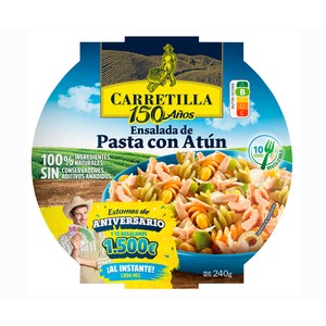 Imagen de CARRETILLA Ensalada de pasta con atún 240 g.