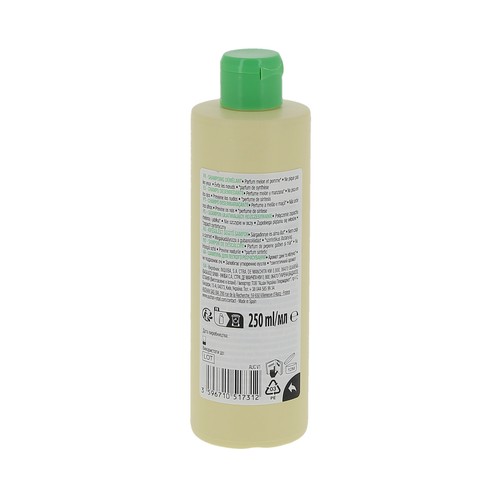 PRODUCTO ALCAMPO Champú desenredante infantil, con aroama a melón y manzana 250 ml.
