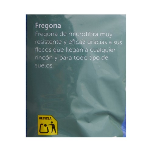 ACUTEL  Fregona de microfibra extra resistente, para todo tipo de suelos.