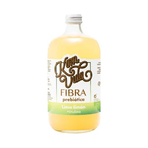 KOMVIDA Kombucha ecológicoa con inulina y sabor lima limón 750 ml.