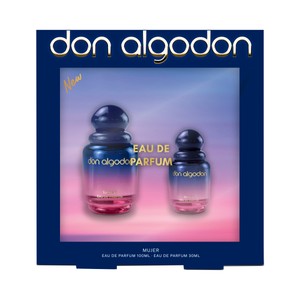 Imagen de DON ALGODON New Estuche con Eau de parfum (agua de perfume) para mujer 100 ml + 30 ml.