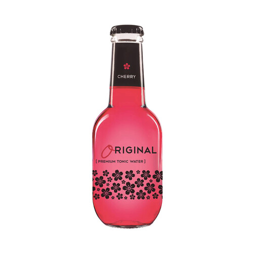 Tónica premium cherry ORIGINAL CHERRY botella de 25 centilitros