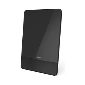 Imagen de Antena de interior HAMA Pro 00221083, color negro, para DAB+,DAB,DVB-T2, FM, activa.