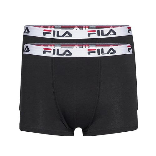 Pack 2 boxer FILA, color negro, talla XL