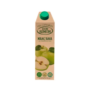 DON SIMON Zumo exprimido de manzana DON SIMON brick de 1 l.