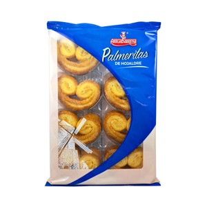 Palmeritas de hojaldre 180 g.