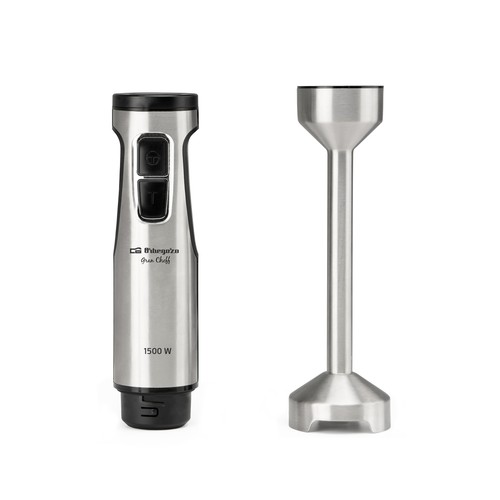 Batidora de mano con brazo TAURUS BMA1500, 1500W, Inox, capacidad del vaso 0,7L