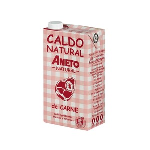Imagen de ANETO Caldo de carne 100% natural 1 l.