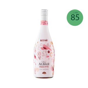 VIÑA ALBALI Vino rosado frizzante con bajo contenido en alcohol (5.5%) botella 75 cl.