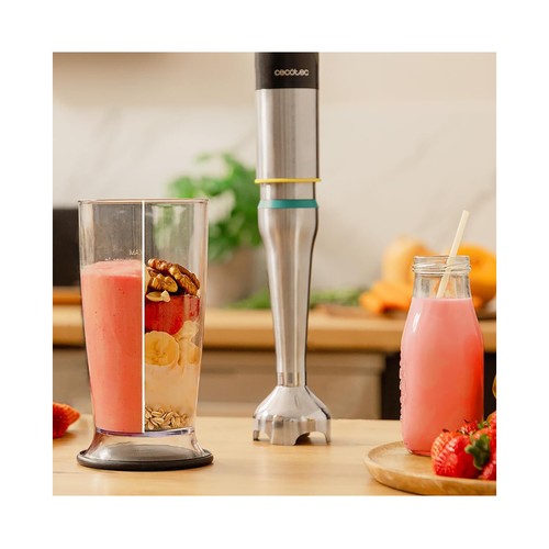 Batidora de mano CECOTEC Katana 12 Chop G, 1200W, 21 velocidades.