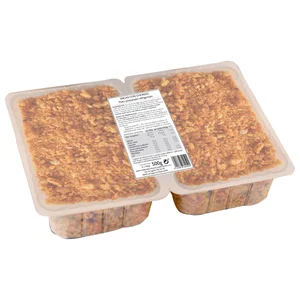 PALACIOS Migas con chorizo, listas para calentar y comer 2 x 250 g.