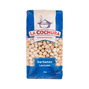 LA COCHURA Garbanzo lechoso LA COCHURA paquete de 1 kg.