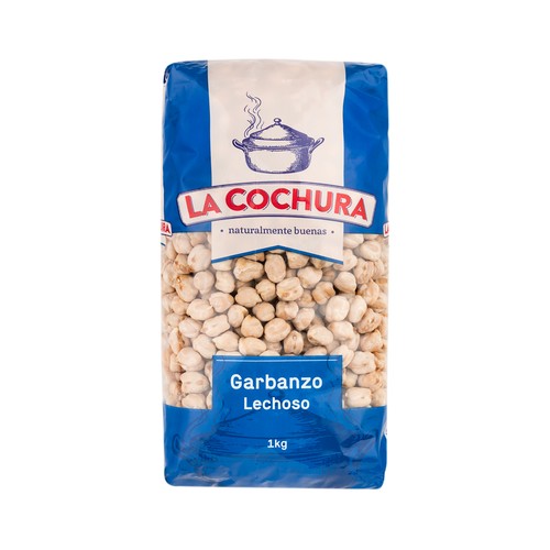 LA COCHURA Garbanzo lechoso paquete de 1 kg.