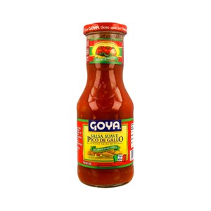 Salsa mexicana pico de gallo botella de 500 g.