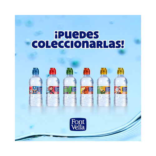 FONT VELLA Agua mineral FONT VELLA. pack de 6 uds x 33 cl.