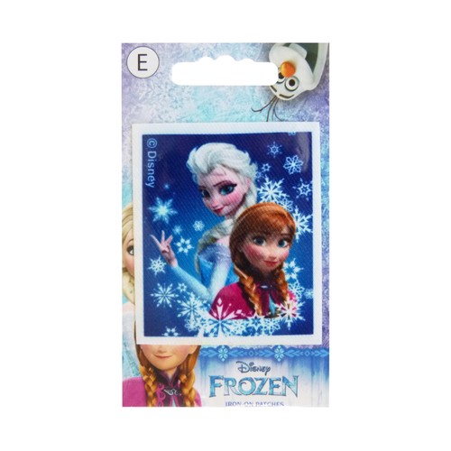 Parche para ropa termoadhesivo con diseño Frozen, DISNEY.