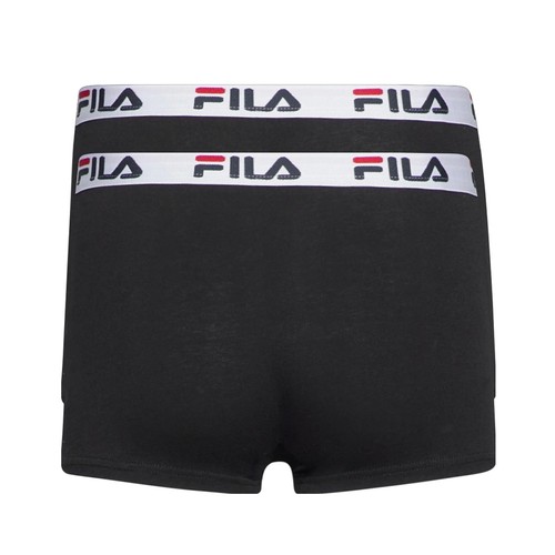 Pack 2 boxer FILA, color negro, talla XL