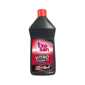 EKOSAN Limpiador de vitrocerámicas en crema EKOSAN 500 ml.