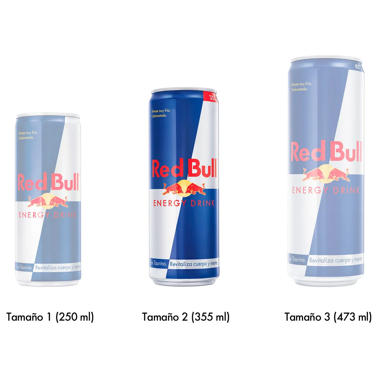Bebida energética lata 355 ml.
