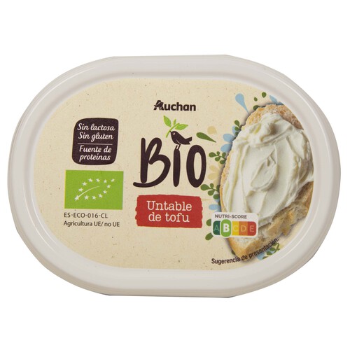 ALCAMPO ECOLÓGICO Untable ecológico de tofu ALCAMPO ECOLÓGICO 200 g.