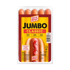 OSCAR MAYER Salchichas tipo Frankfurt OSCAR MAYER Jumbo 350 g.