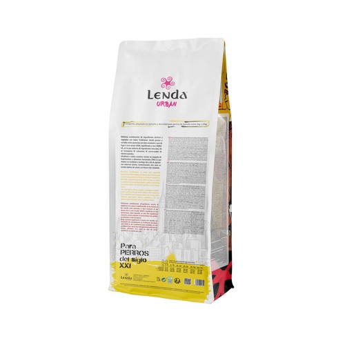 LENDA URBAN Alimento secos para perros adultos pollo farm flavor 2KG