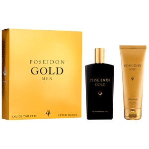 Imagen de POSEIDON Gold Estuche regalo para hombre con colonia y after shave.