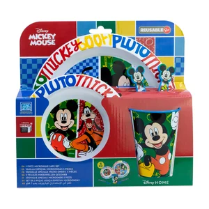 Set micro Kids 5 piezas, Mickey Has Fun. STOR
