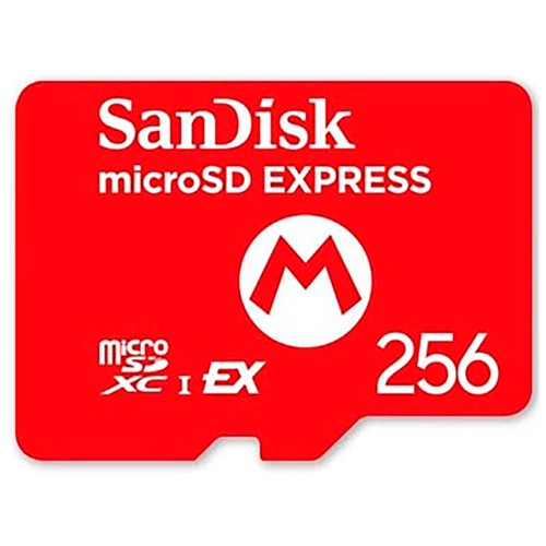 Tarjeta Micro SD Express Sandisk 256GB para NINTENDO SWITCH 2.