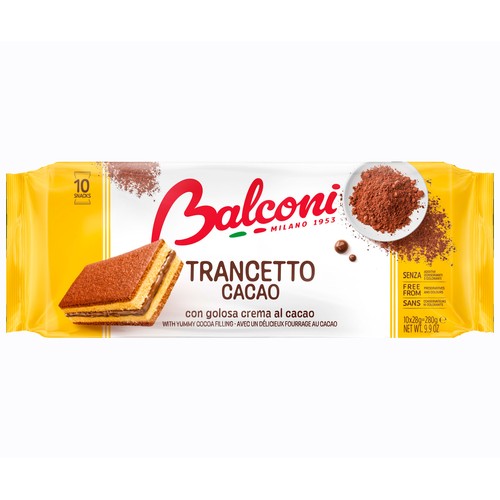 Imagen de Pastelitos Cacao (Trancetto) BALCONI 280 g.