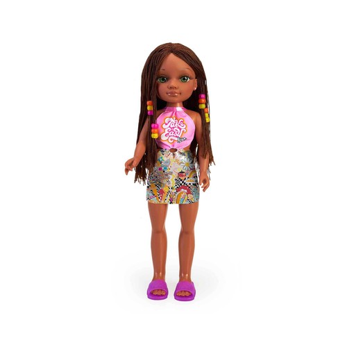 Muñeca un día con trenzas NANCY