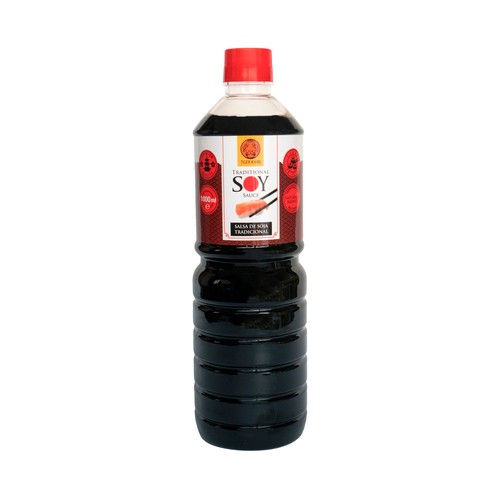 TIGER KHAN Salsa de soja tradicional 1 l.