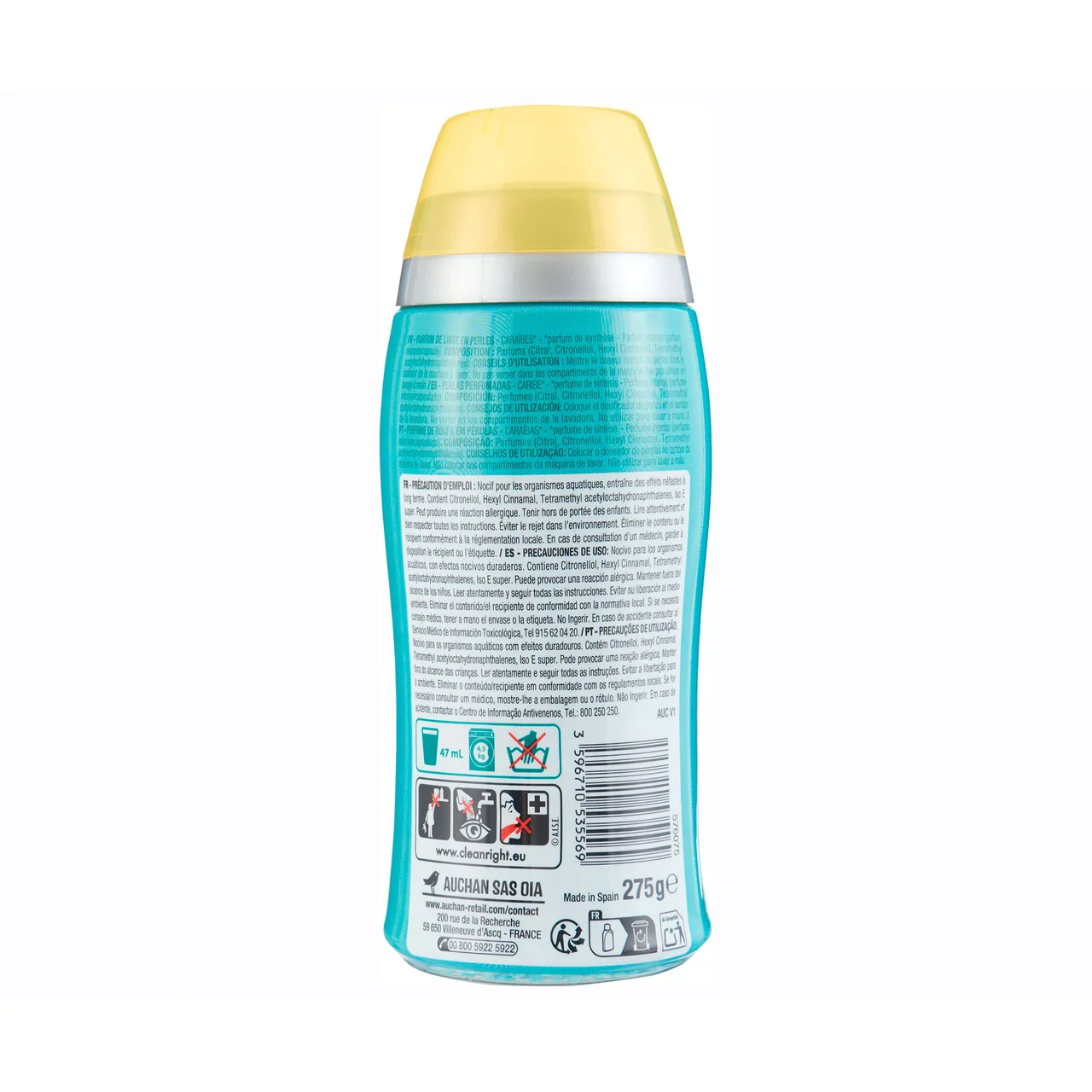 PRODUCTO ALCAMPO Perlas perfumadas aroma caribe 275 gr.