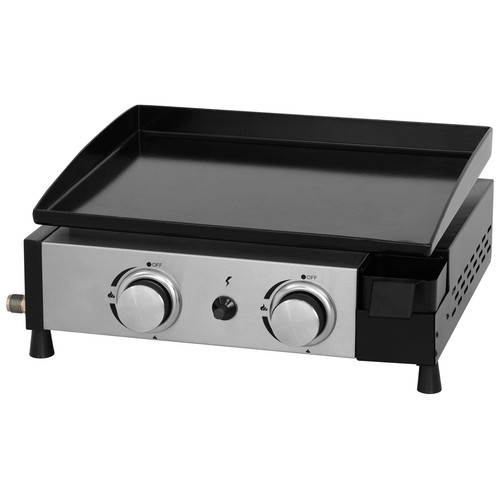 Plancha de gas con 2 quemadores, GARDEN STAR ALCAMPO.
