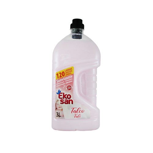 EKOSAN Suavizante talco 120 ds. 3 l.