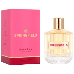 SPRINGFIELD Glow attitude floral amber Eau de toilette (colonia) para mujer con vaporizador en spray 100 ml.