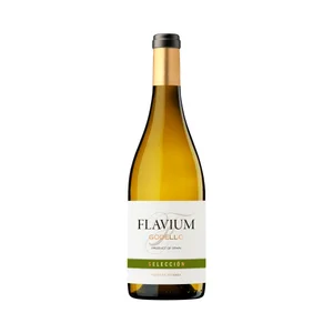 FLAVIUM Selección Vino blanco godello con I.G.P Vinosde la Tierra de Castilla y León botella 75 cl.