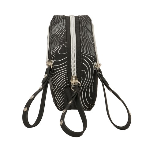 Estuche portatodo triple pequeño con goma elástica 22 cm Energy. K-POP