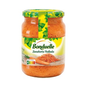 Imagen de BONDUELLE Zanahoria rallada frasco de 280 g.