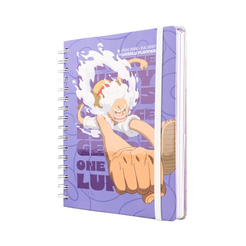 Agenda escolar 26/27 semana vista A5 12 meses One Piece Gear 5. GRUPO ERIK