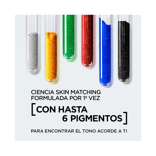 L´ORÉAL PARIS Accord parfait tono 3.N Base maquillaje con textura fundente y sin efecto máscara.