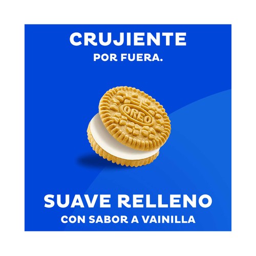 OREO Galletas Golden Mini rellenas de crema de vainilla 160 g.
