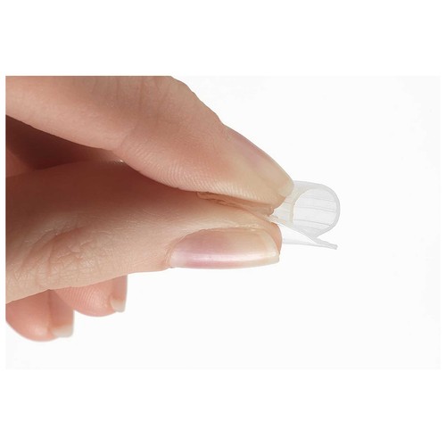 Burlete aislante de silicona, 6 m x 9 mm, transparente, TESA TesaMoll PREMIUM FLEXIBLE.