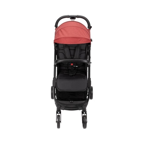 Silla de paseo para bebé hasta 15 kg, color rojo, INTERBABY Minimum Space.